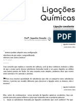 Ligações Quimicas - Covalentes