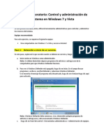 Práctica 5 - Control y Administración de Recursos Del Sistema en Windows 7