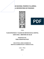 Universidad Nacional Federico Villarreal Escuela Universitaria de Posgrado