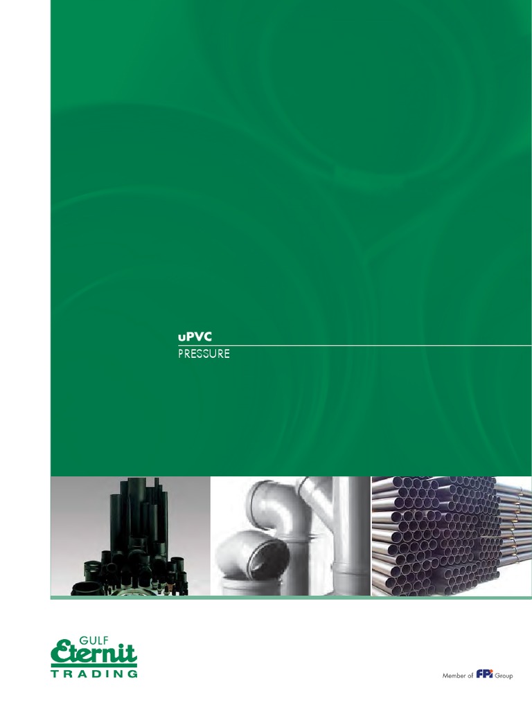 uPVC Pressure Pipes Catalogue | PDF | Pipe (Fluid Conveyance ...