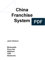 China Franchise System
