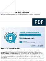 Canal de Integridade Do CON - CON - Oncologia, Hematologia e Centro de Infusão