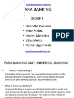 Para Banking by Management Fund A
