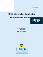PHEV Marketplace Penetration An Agent Based Simulation: J. L. S I. T. S C. P. S