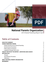 2019 Npo Shared Parenting Report Card - Final 91719