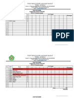 Absensi Siswa Soal Sympathy and Apreciation