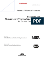 ANSI NETA - MTS 2019 - Part 3A