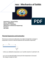 Thermal Stress