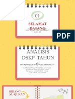 Analisis DSKP Pen Islam Tahun 6