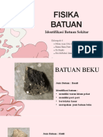 Identifikasi Batuan Kedua