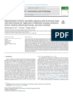 Characterisation of Bovine and Buffalo Anhydrous Milk Fat Fractions Along