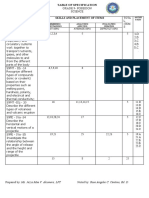 New TABLE OF SPECIFICATION (Science 9)