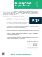 Política de Seguridad y Salud Ocupacional - V4