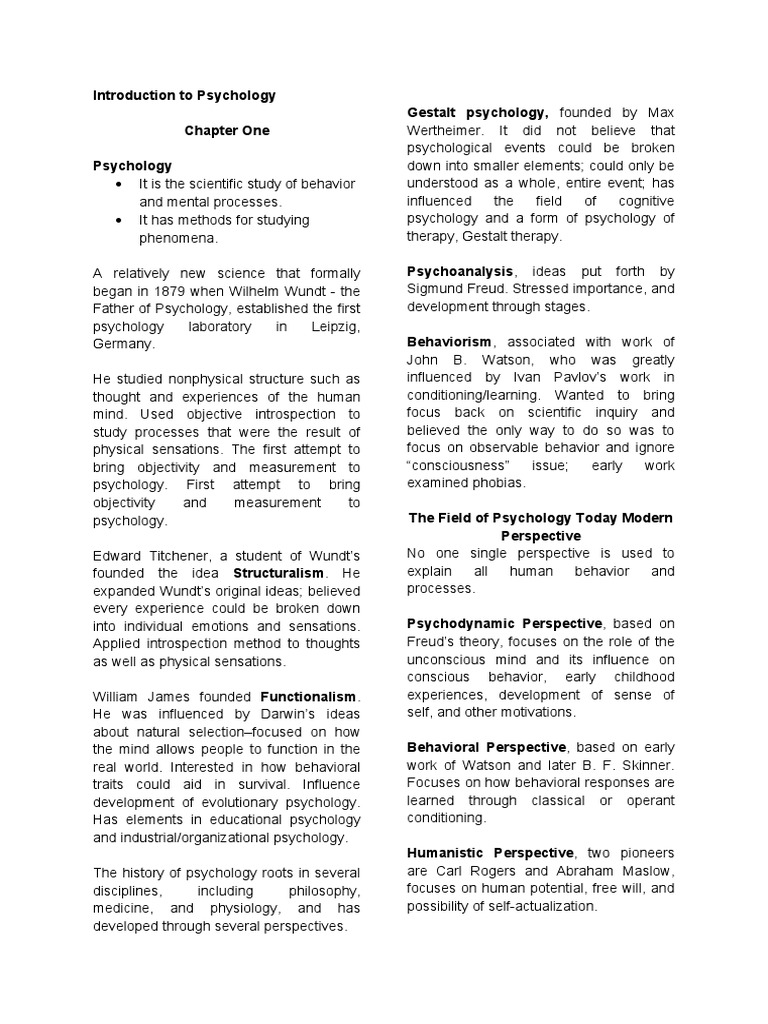 introduction-to-psychology-notes-pdf-neuron-nervous-system