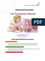 Revision Notes - IPA Kelas 5 - Tema 2 Udara Bersih Bagi Kesehatan