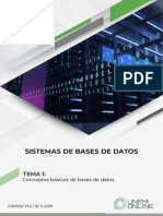 Compedios y Presentaciones Unidos de Sistemas de Base de Datos