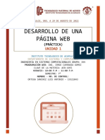 Desarrollo Página WEB