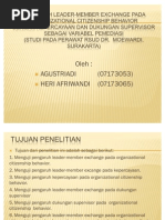 Download Pengaruh Leader-member Exchange Pada Organizational Citizenship Behavior by Agus Triadi SN59463720 doc pdf