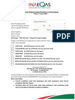 Form Pendaftaran INAEQAS 2022 - FORM-SEKR-002-Siklus 2 - Plus Imunologi