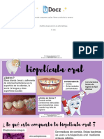 Guía sobre biopelícula oral: causas, efectos y técnicas de eliminación