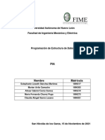 PIA Programación Estructurada