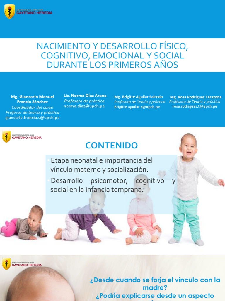 Vínculo Materno y Desarrollo Infantil | PDF | Teoría de apego ...