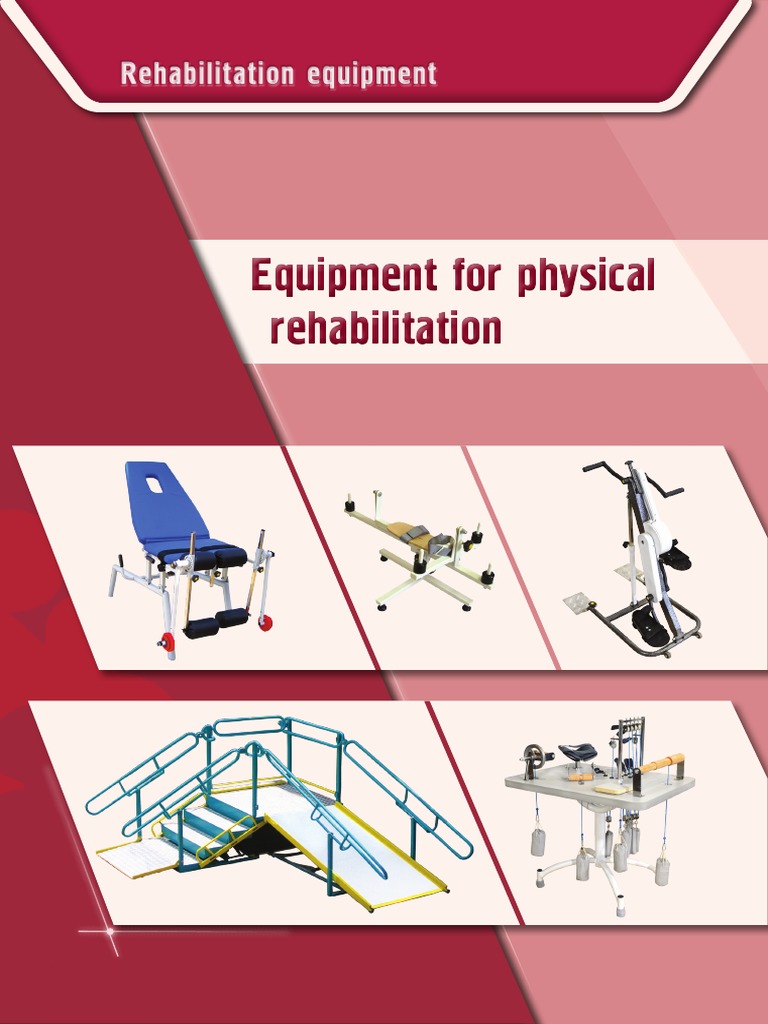 Catalogue de Équipement Pour La Réhabilitation PDF Physical Therapy