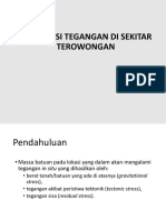 Distribusi Tegangan Sekitar Terowongan