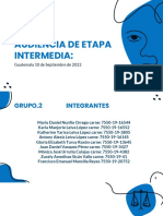 Etapa Intermedia