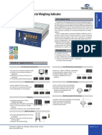 T6 Economical Industrial Weighing Indicator: RS-232 Serial Communication RS-485 Serial Bus Communication