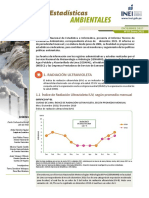 Estadísticas Ambientales - Diciembre 2021