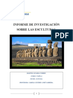 Informe de Investigación Sobre Las Esculturas 