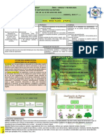 +SEMANA 14 -15  DEL 4  AL 15 DE JULIO  2022-TEMA REINO PLANTA -  DE CIENCIA Y TECNOLOGÍA 1°