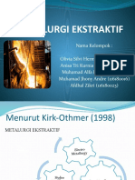 Metalurgi Ekstraktif (Kelompok 2) Kelas a