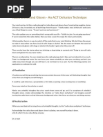Commitment Obstacles and Strategies Worksheet | PDF