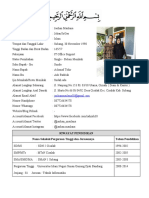 Biodata Taaruf