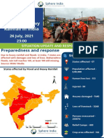 SitRep 7 Flood and Heavy Rainfall in India 26 July 21