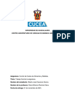 Control de Costos de Alimentos y Bebidas