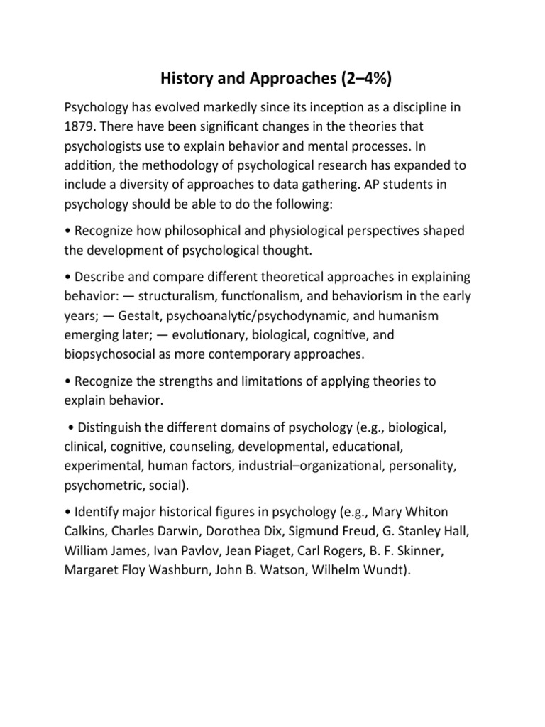 Crash Course History and Approaches 2 PDF Psychology Cognition