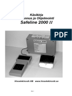 Safeline 2000 Manual