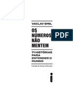 Os Números Não Mentem - 71 Histórias para Entender o Mundo - Vaclav Smil