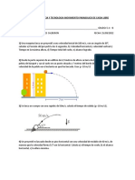 Practica de Ciencia y Tecnologia Movimiento Parabolico