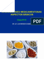 Clase 01 - Interacciones Medicamentosas Aspectos Basicos