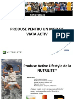 Nutrilite Stil de Viata Activ