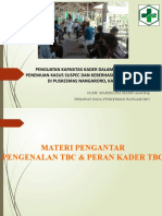 Materi Orientasi Kader TBC 2022