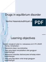 Drugs equilibrium disorder symptoms treatment
