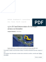 15 - 01 El Canal Interoceánico de Nicaragua Arranca en Diciembre - Mundo Exportar - Noticias Comercio Exterior