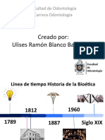 Línea de Tiempo Historia de La Bioética