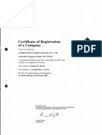 Appendix 11 - AusRegistry International Pty LTD Certificate of Registration