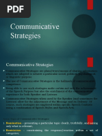 7 Types of Communicative Strategies | PDF | Nonverbal Communication ...